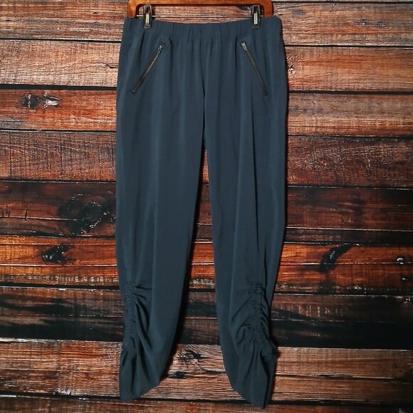 Athleta Pants Size 10 Aspire Cinched Ankle Jogger Gray Lounge - Picture 3 of 10